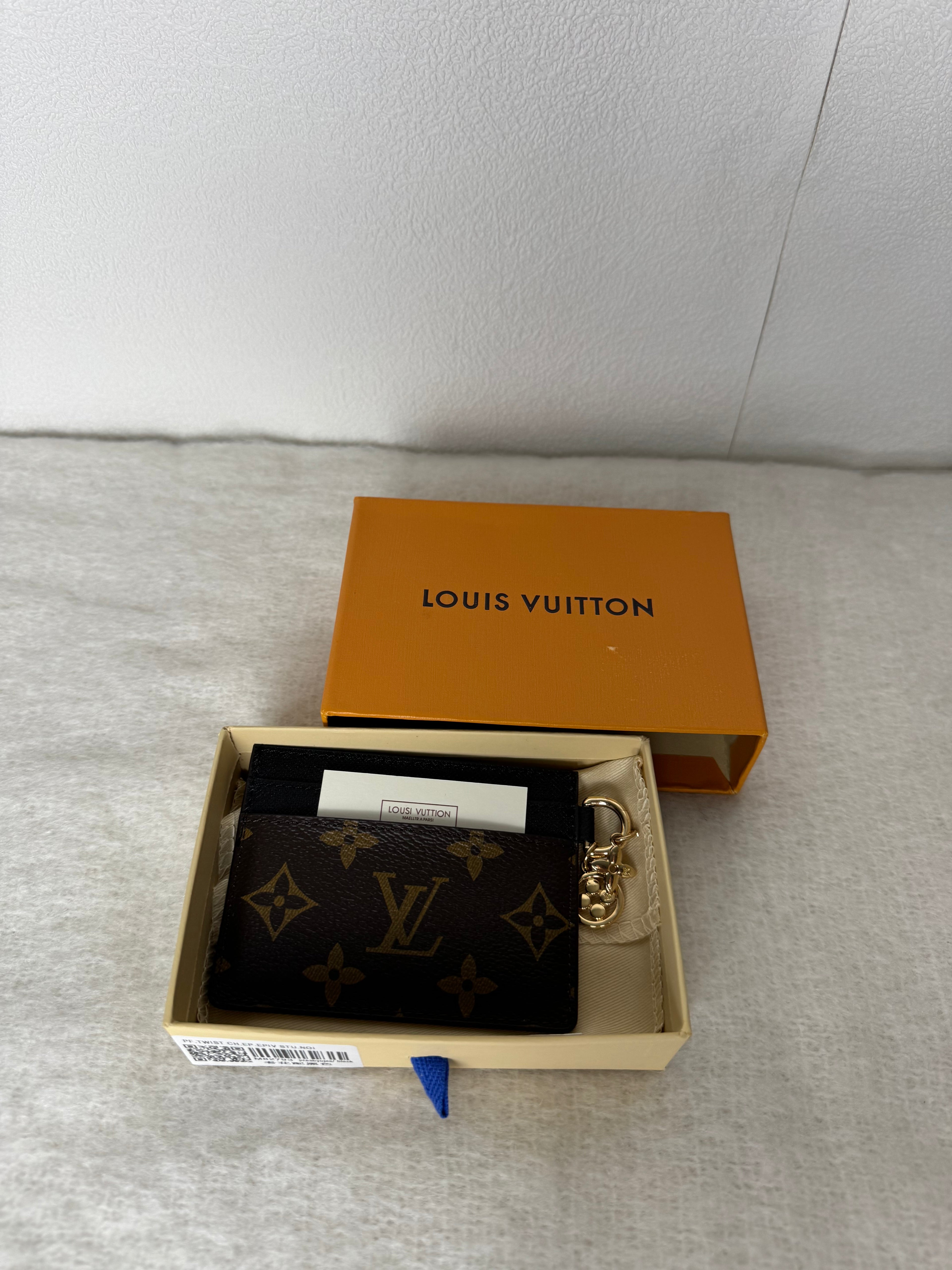 Porte carte LV [bande noir]
