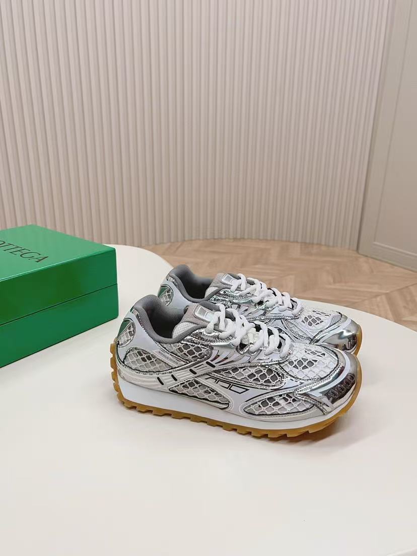 Bottega Venetta - Orbit Argenté Blanc