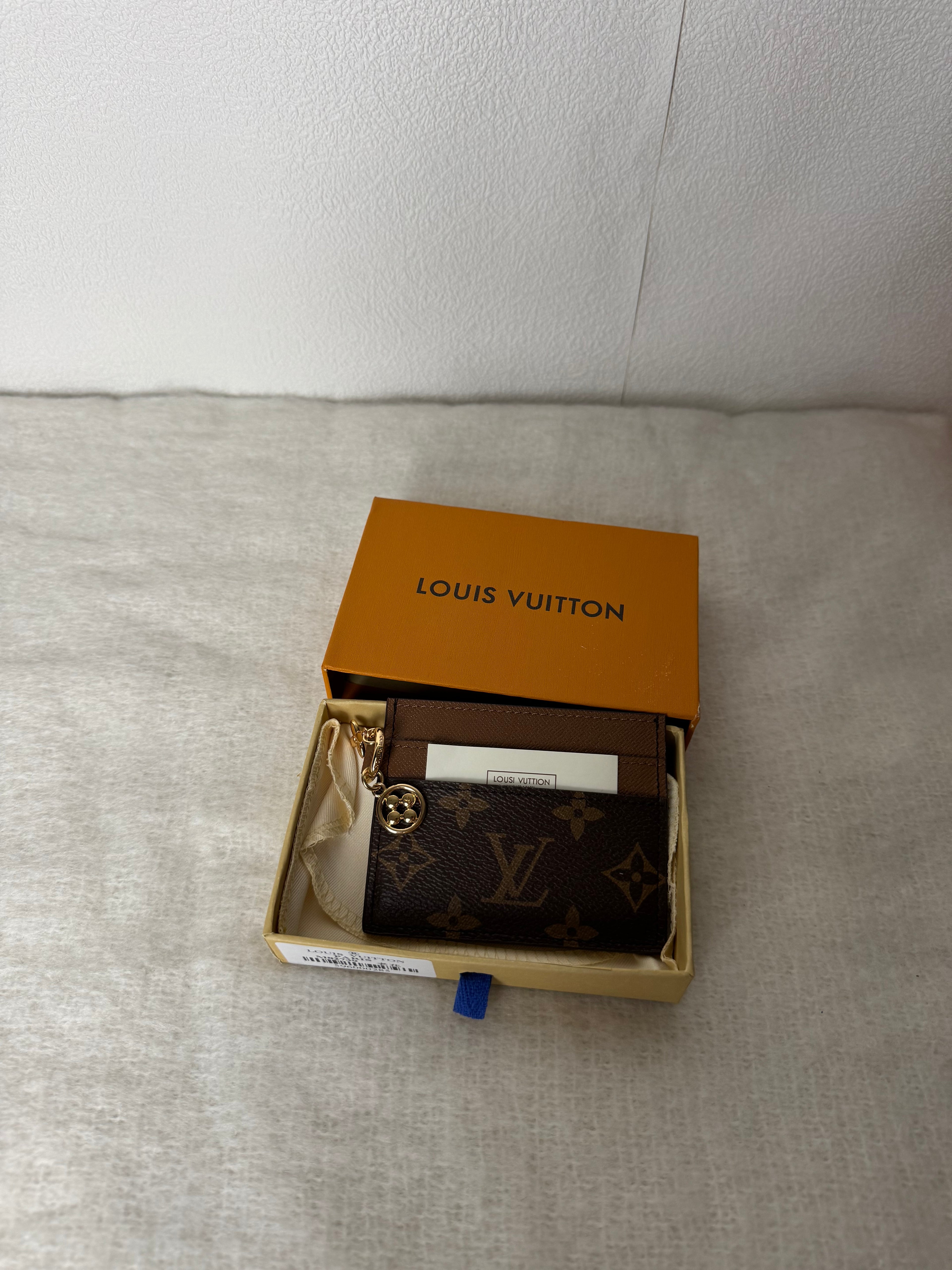 Porte carte LV [bande marron]