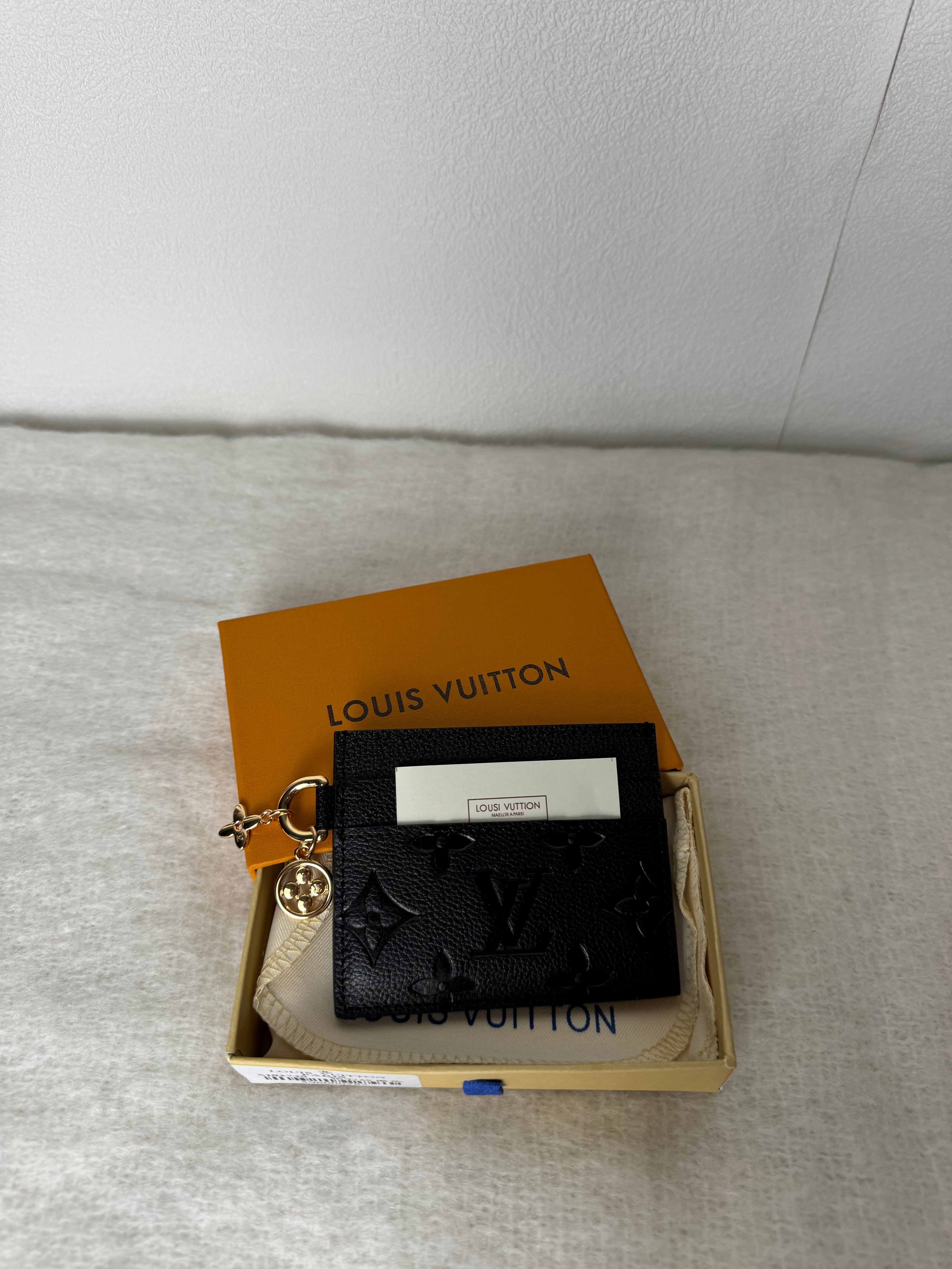 Porte carte LV [noir]